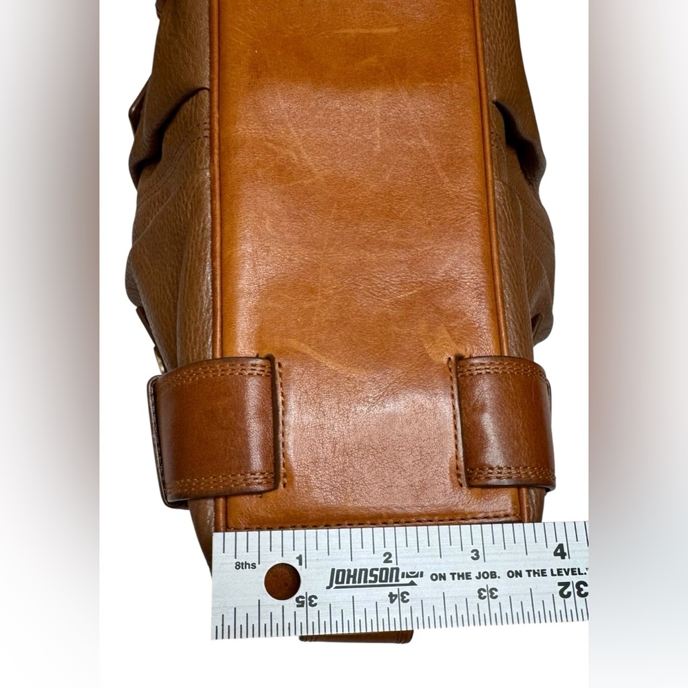 Michael Kors Two-Tone Leather Hobo Shoulder Bag - Picture 10 of 14